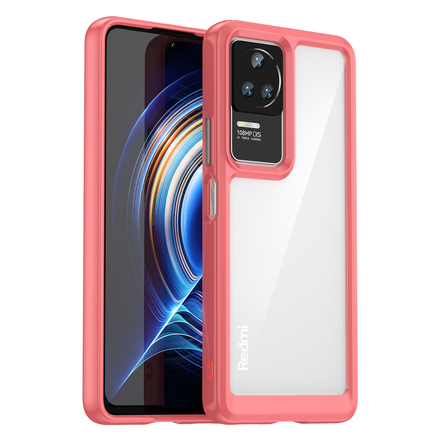 Cell Phone Case for Xiaomi Redmi K50 K50 Pro K60E 5G TPU Frame Acrylic Back Anti-drop Cover Cell Phone Case for Xiaomi Redmi K50 K50 Pro K60E 5G TPU Frame Acrylic Back Anti-drop Cover